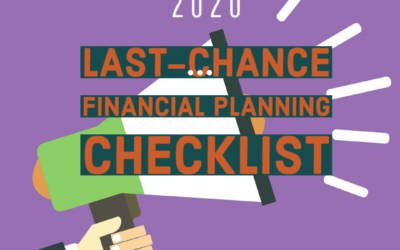 2020 Last-Chance Financial Planning Checklist