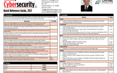 Savvy Cybersecurity Quick Reference Guide 2021