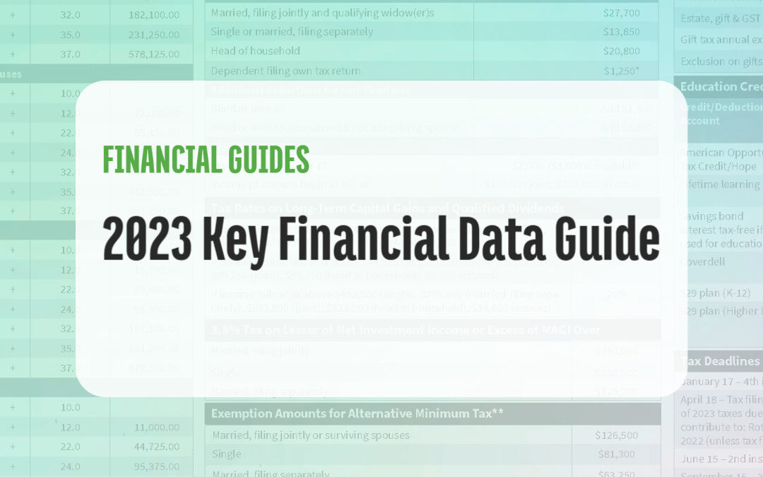 2023 Key Financial Data Guide