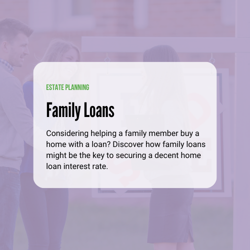 Family Loans: Only Path to a Decent Home Loan Interest Rate