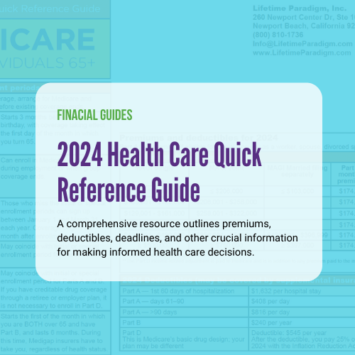 2024 Health Care Quick Reference Guide Featured Image 