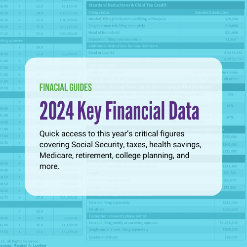 2024 Key Financial Data Guide